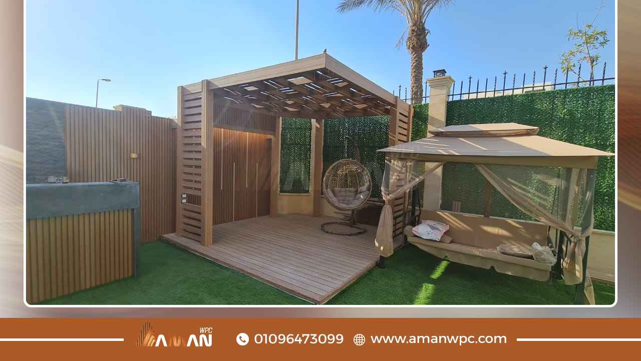 استخدامات الخشب البلاستيكي WPC